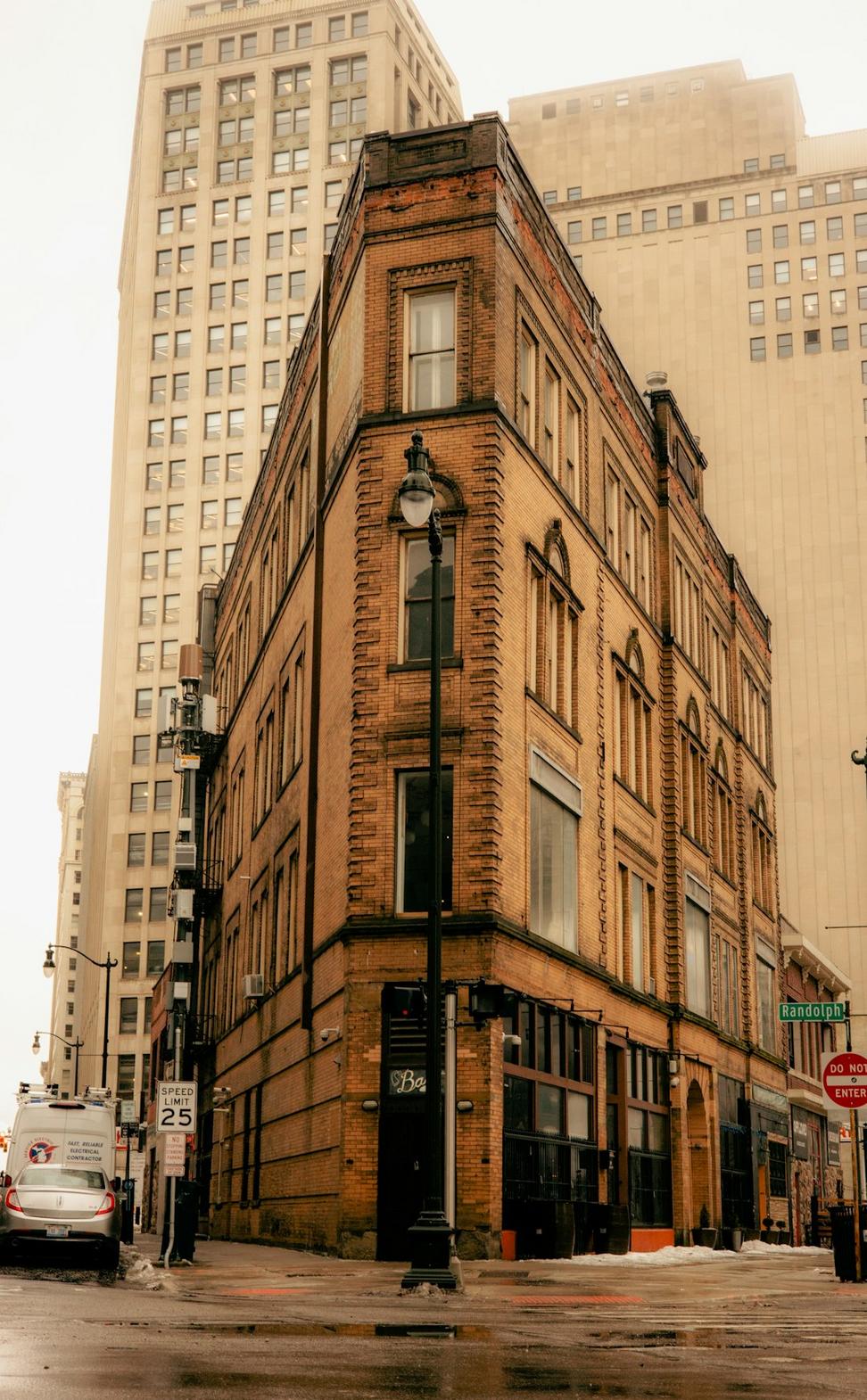 Heritage building before after